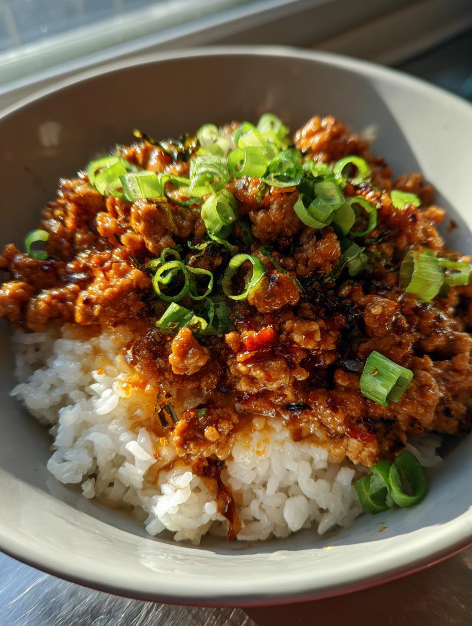 Sweet and Spicy Ground Turkey Bowls - detail 1