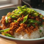 Sweet and Spicy Ground Turkey Bowls
