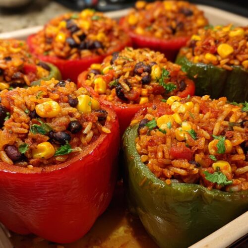 Vegetarian Stuffed Peppers