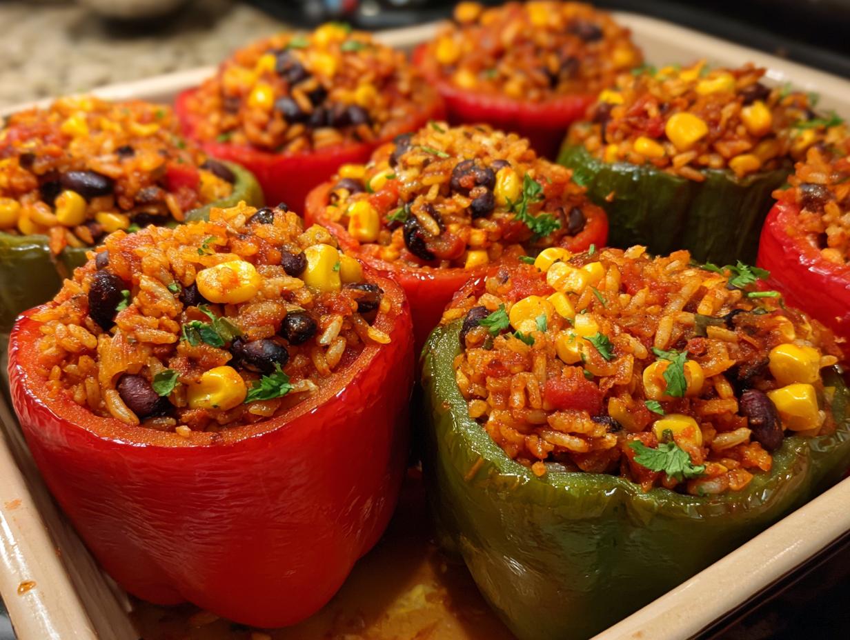 Vegetarian Stuffed Peppers